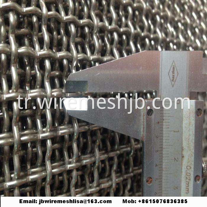 304 Stainless Steel Crimped Wire Mesh